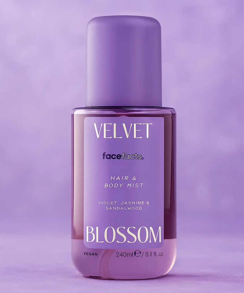 FACE FACTS - Velvet Blossom Hair & Body Mist - 240ml