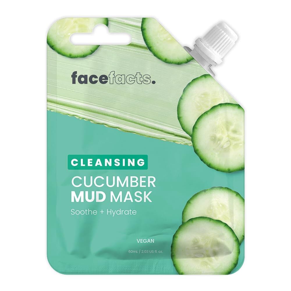 FACE FACTS - Cleansing Cucumber Mud Mask - 60ml