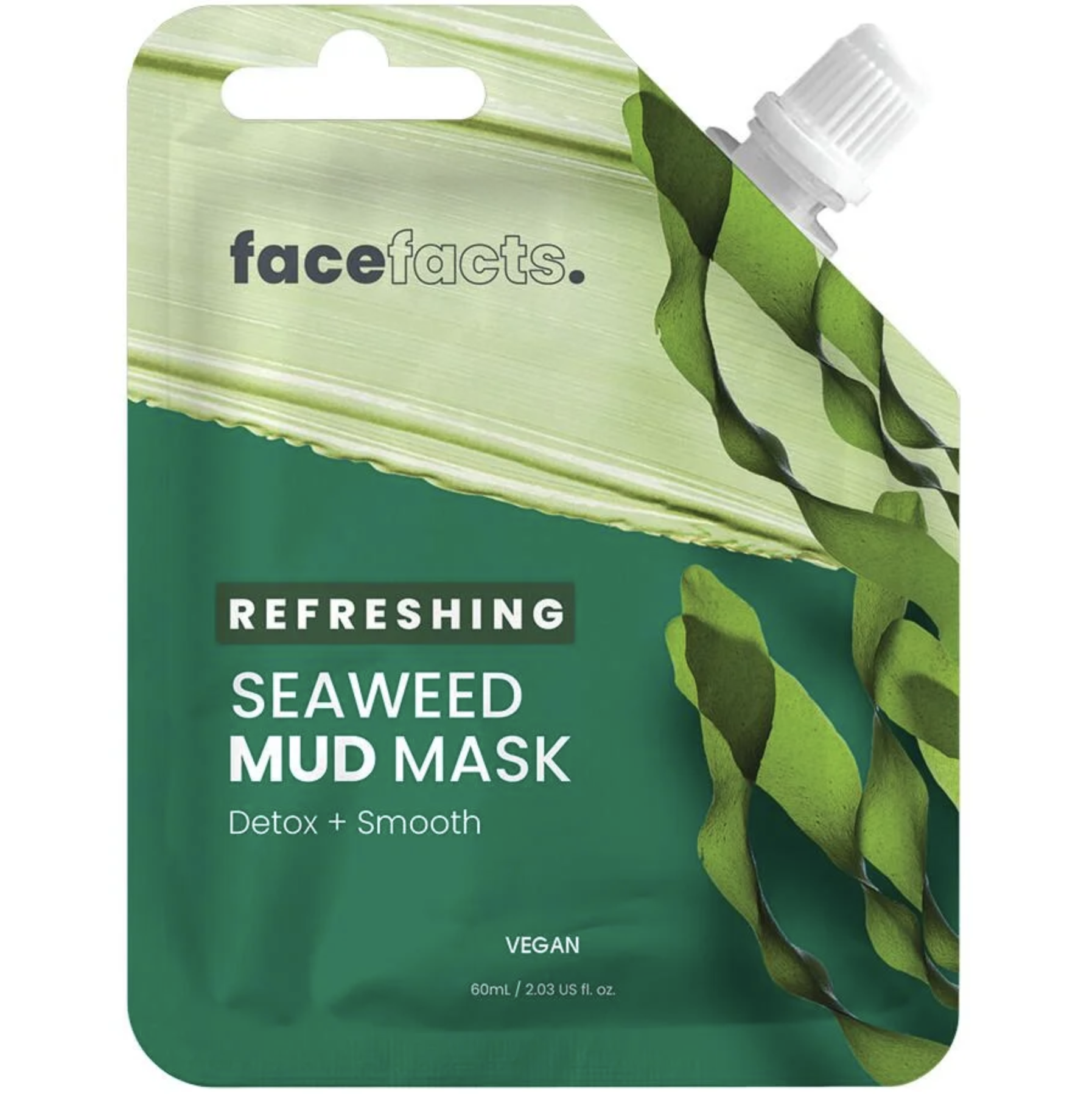 FACE FACTS - Refreshing Seaweed Mud Mask - 60ml