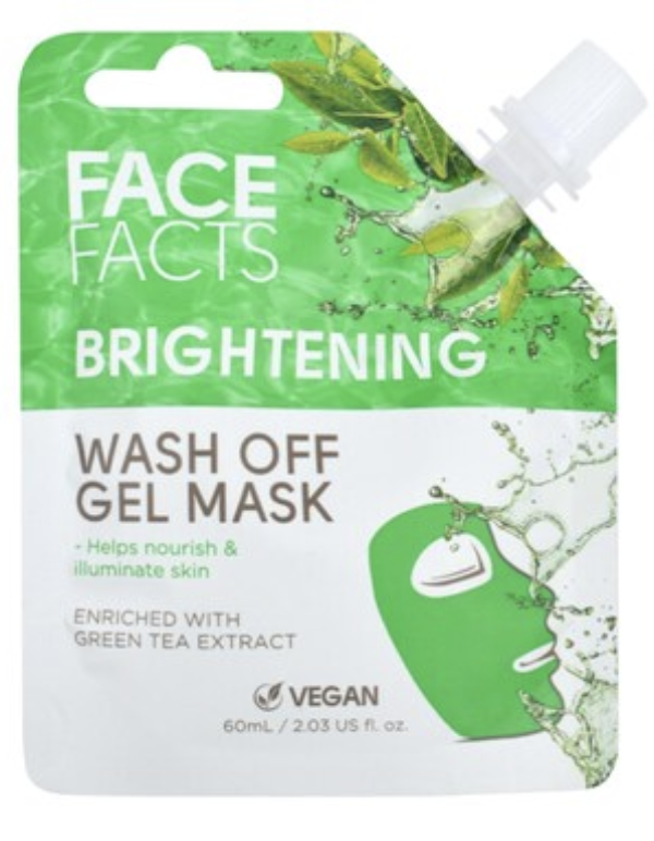 FACE FACTS - Green Tea Illuminating Jelly Mask- 60ml