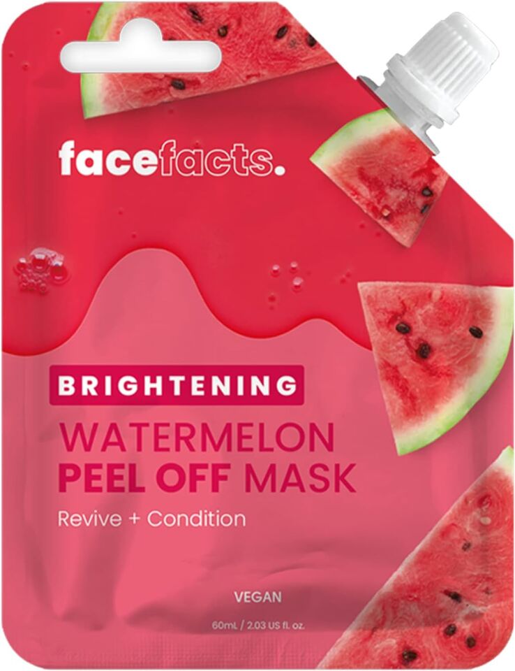 FACE FACTS - Brightening Watermelon Peel Off Mask - 60ml