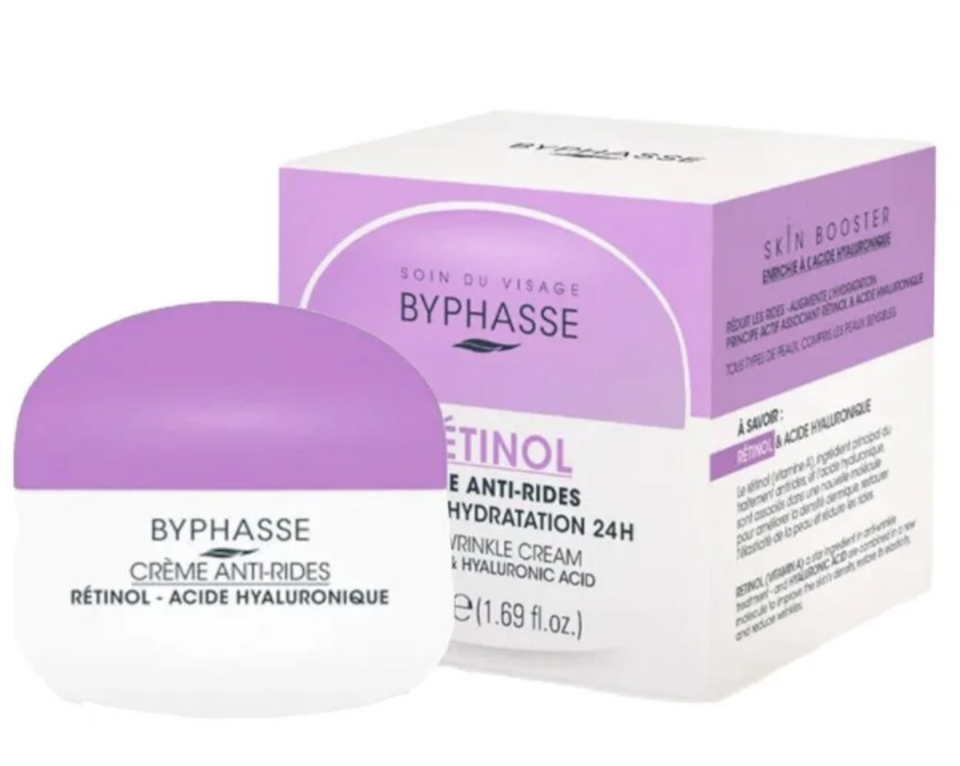 BYPHASSE - Anti-Wrinkle Retinol & Hylaluronic Acid Face Cream - 50ml