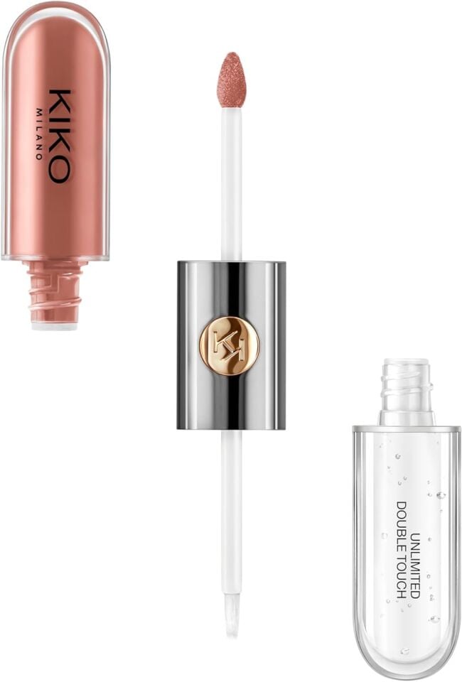 KIKO MILANO - Unlimited Double Touch Lipgloss - Shade 103 Natural Rose