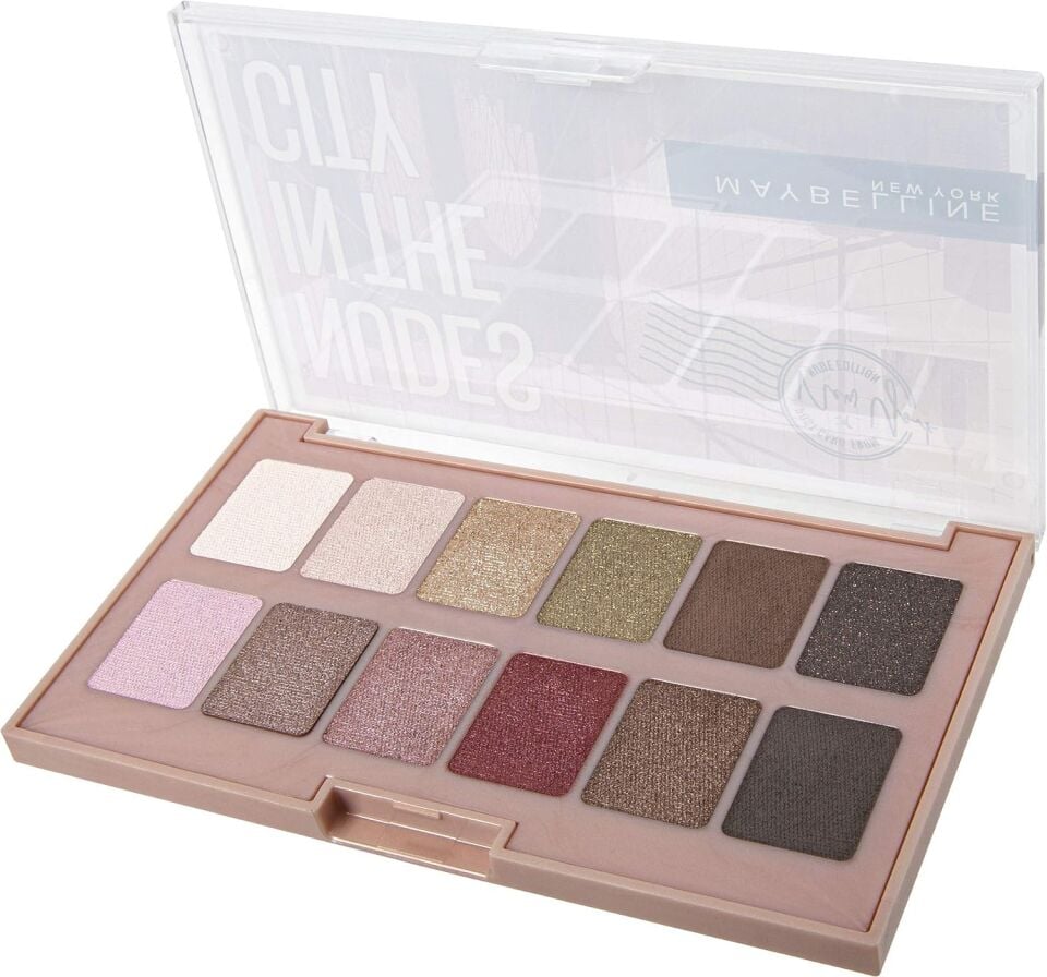 MAYBELLINE - Nudes In The City Eye Shadow Palette