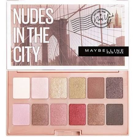 MAYBELLINE - Nudes In The City Eye Shadow Palette
