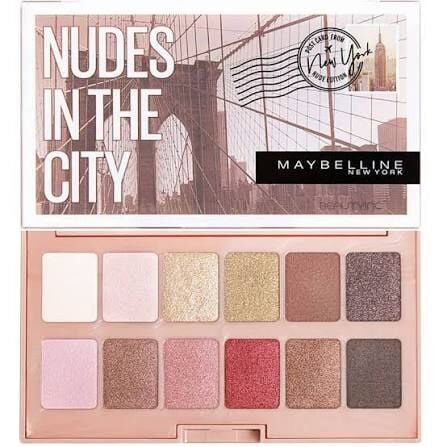 MAYBELLINE - Nudes In The City Eye Shadow Palette