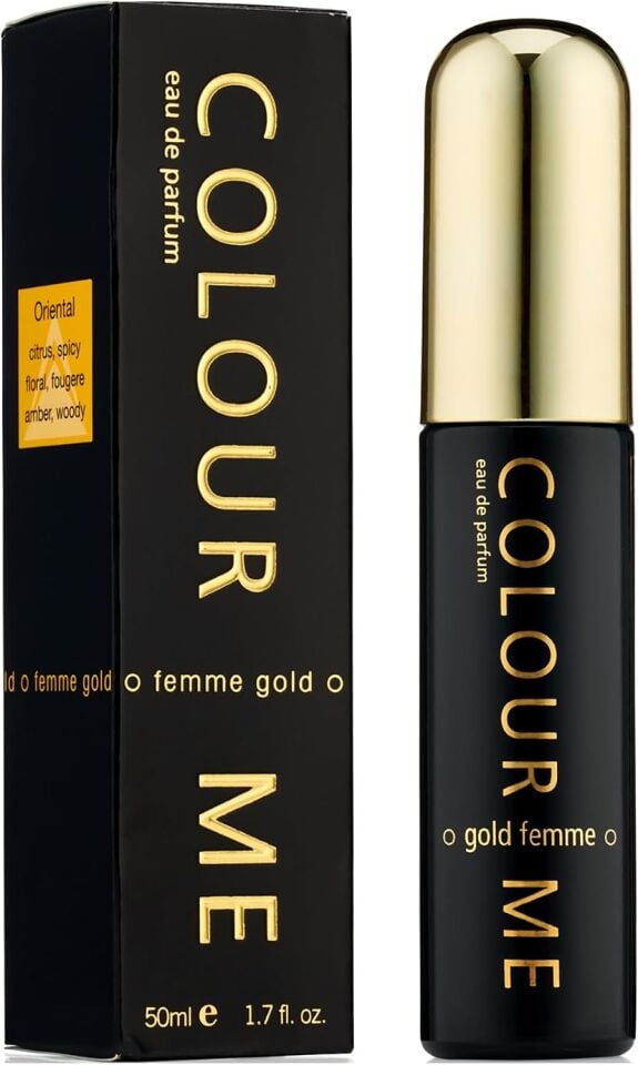 MILTON LLOYD - Colour Me Gold Fragrance For Women (Eau De Parfum) - 50ml
