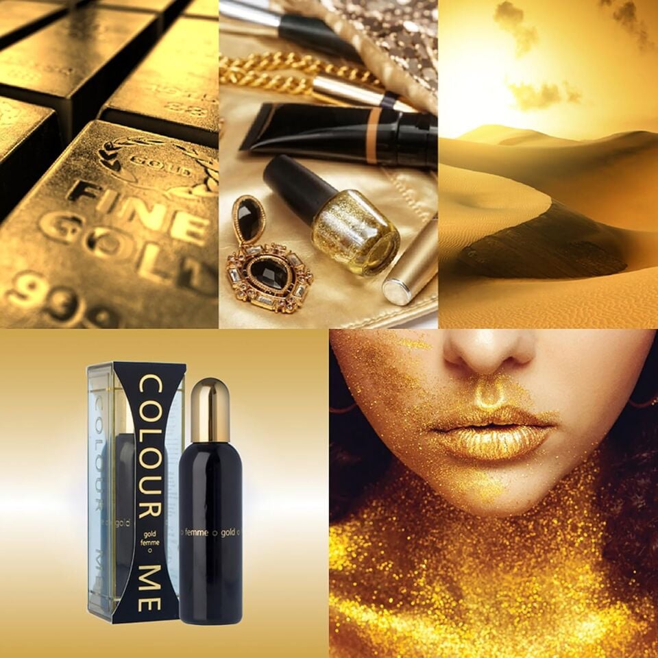 MILTON LLOYD - Colour Me Gold Fragrance For Women (Eau De Parfum) - 50ml