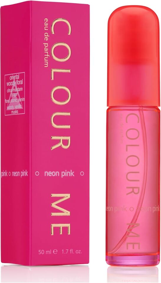 MILTON LLOYD - Colour Me Neon Pink Fragrance For Women (Parfum De Toilette) - 50ml