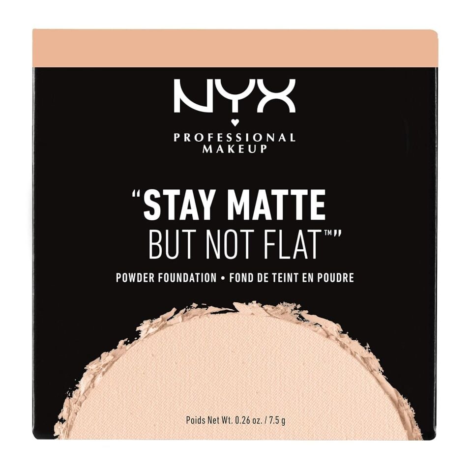 NYX - Stay Matte But Not Flat Powder Foundation - 03 Natural