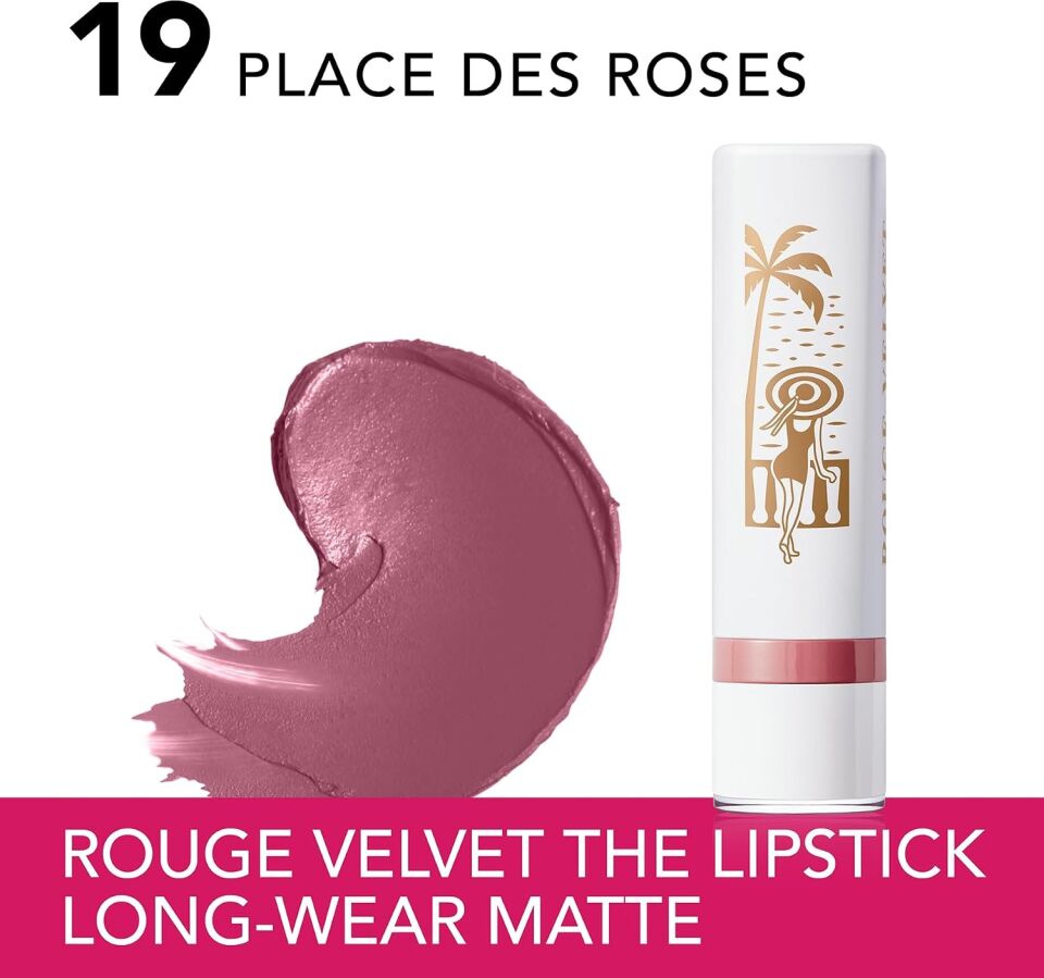 BOURJOIS - Rouge Velvet French Riviera Matte Lipstick - 19 Place Des Roses
