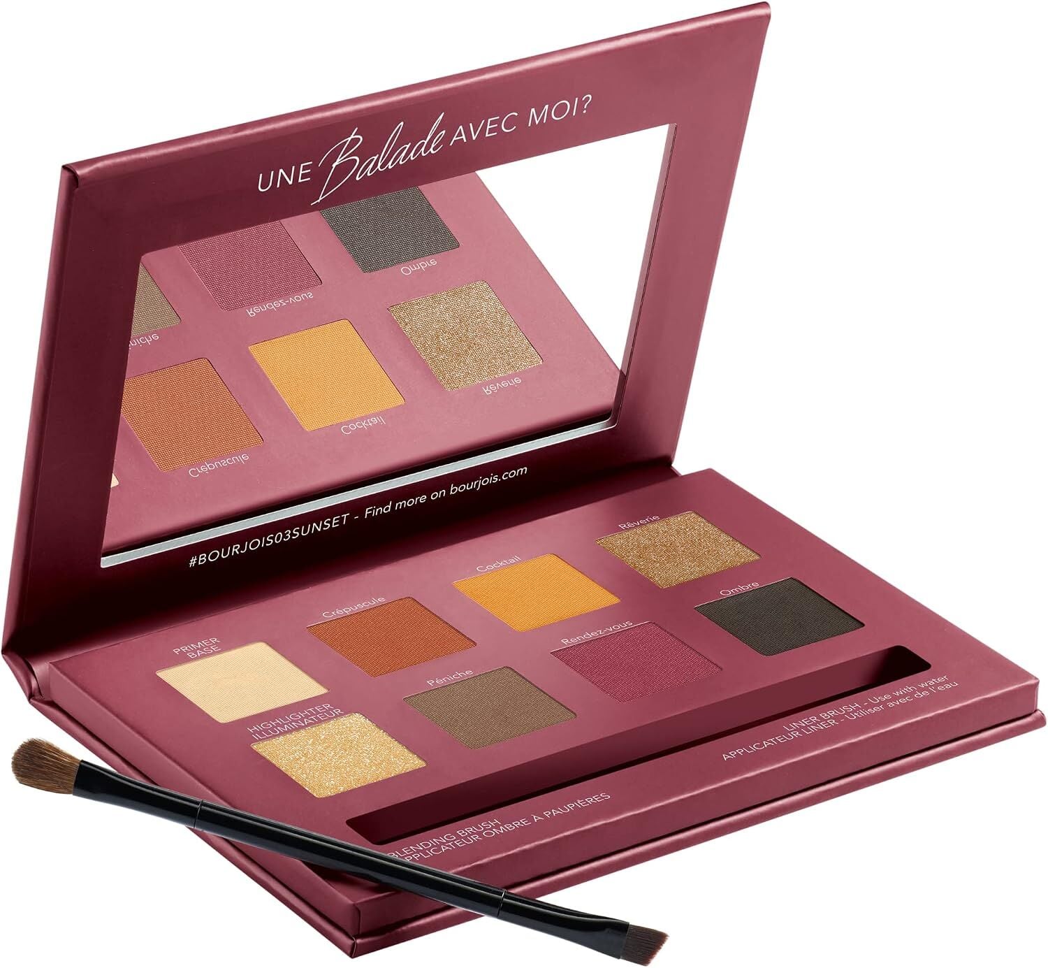 BOURJOIS - Quai De Seine 4 In 1 Eye Palette - 03 Sunset Edition