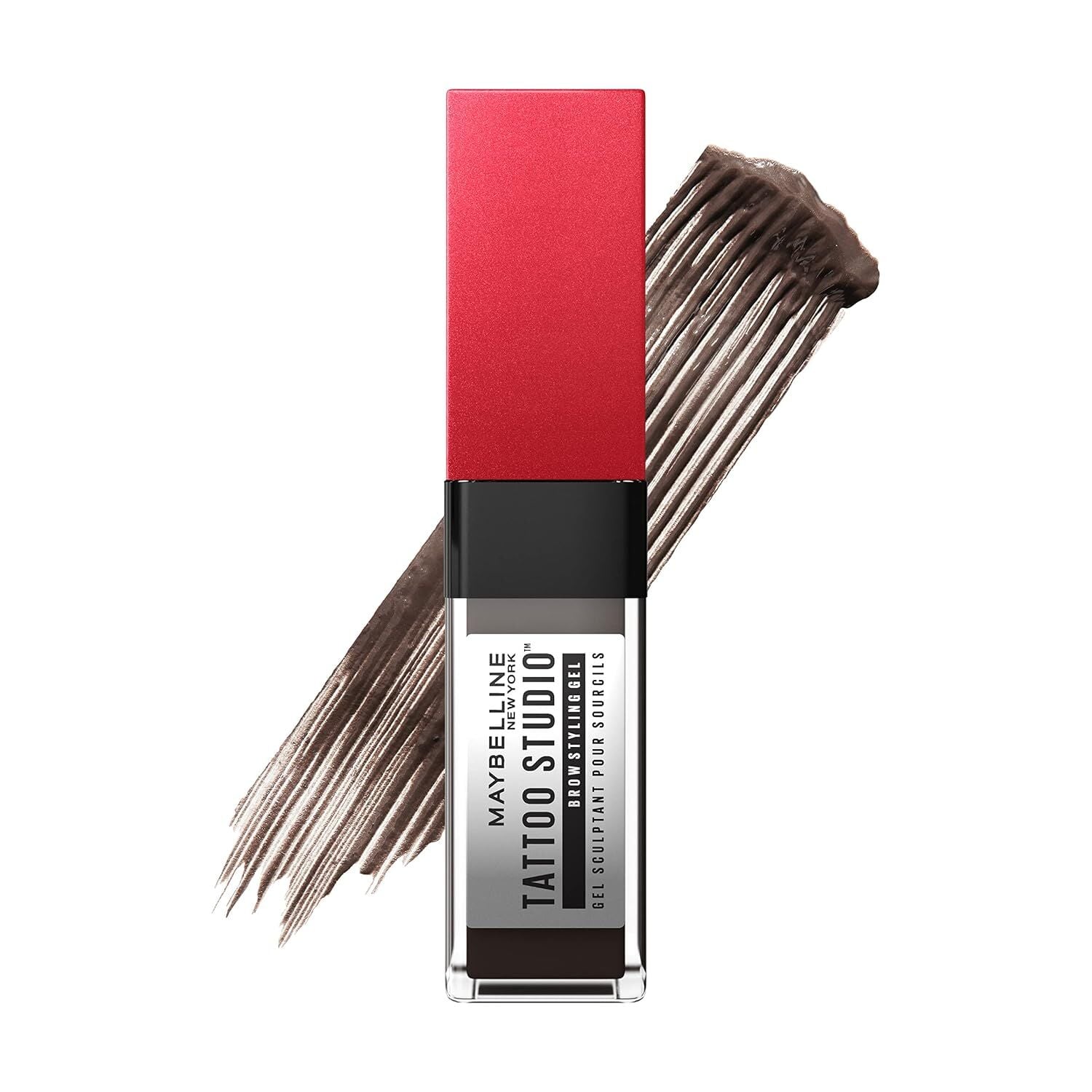 MAYBELLINE - Tattoo Brow Up to 36HR Styling Gel - 257 Medium Brown