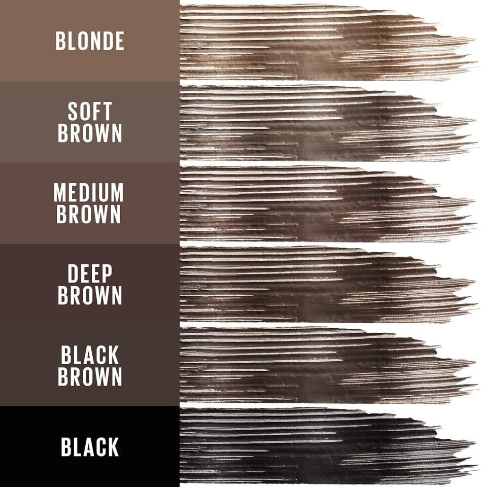MAYBELLINE - Tattoo Brow Up to 36HR Styling Gel - 260 Deep Brown
