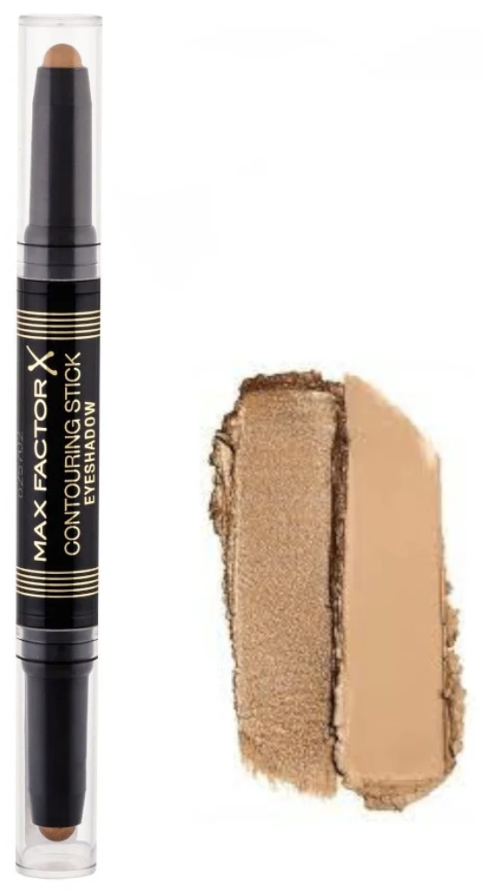 MAX FACTOR - Contouring Stick Eyeshadow - Pink Gold & Bronze Moon