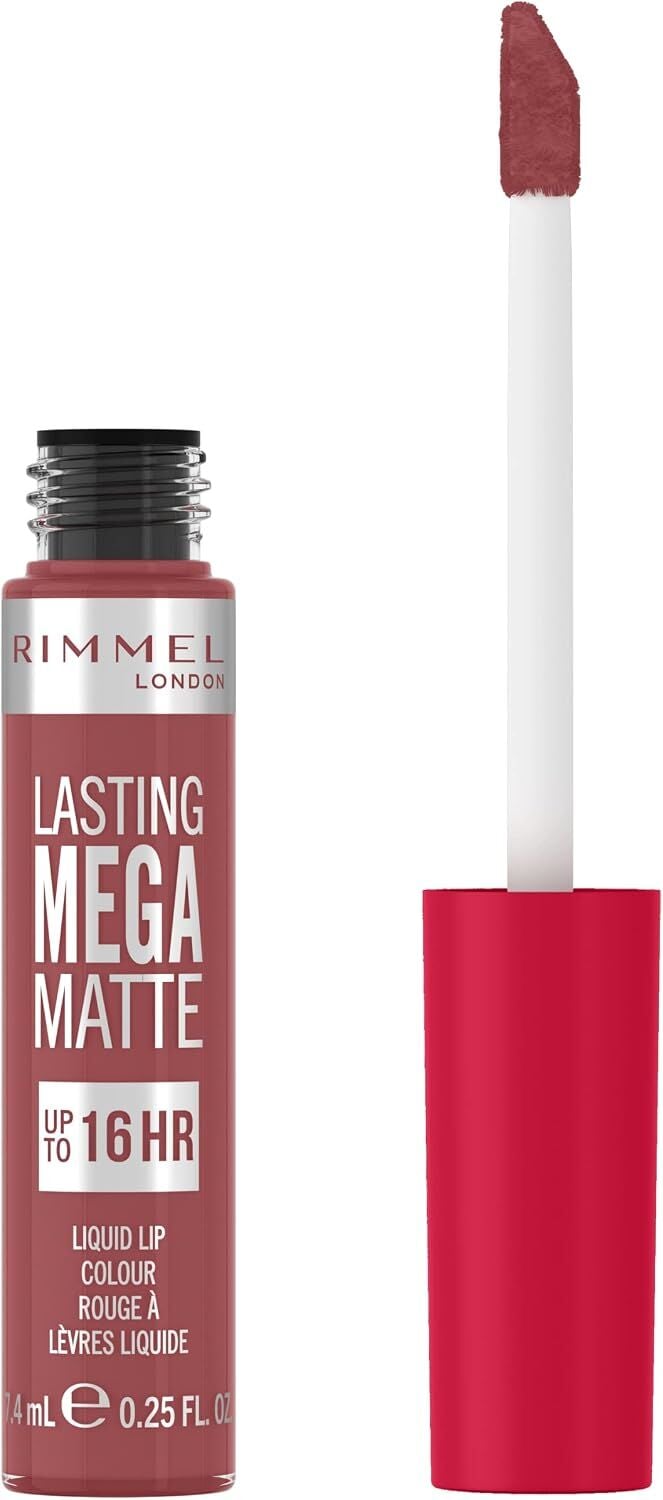 RIMMEL - Lasting Mega Matte Liquid Lip Colour - 210 Rose & Shine