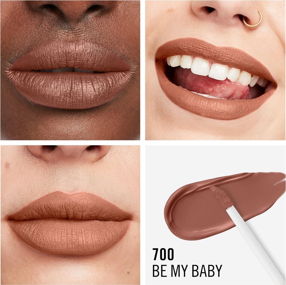 RIMMEL - Lasting Mega Matte Liquid Lip Colour - 700 Be My Baby