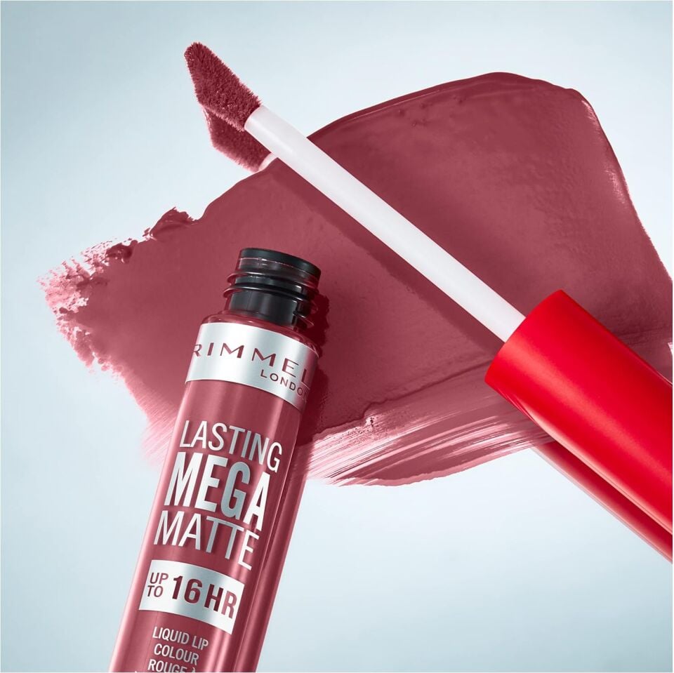 RIMMEL - Lasting Mega Matte Liquid Lip Colour - 900 Ravishing Rose